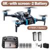 2025 New XT808 RC 4.5-Inch Screen Control Drone GPS 8K Professional Aerial Photography Camera Obstacle Avoidance Brushless Quadcopter Toy