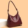 Ретро Большая вместимость Новая модная и универсальная сумка через плечо для мам среднего возраста Сумка через плечо через плечо