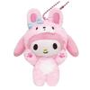 K Company Sanrio Characters (Banzai Series) Ball Chain Mascot My Melody (Rabbit) SAB-BM-MM