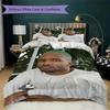 Frank Ocean Pattern Bedding uilt Set uilt Cover Pillowcase Home Decoration Birthday Gift (1 * duvet cover + 2 * pillowcase without core)