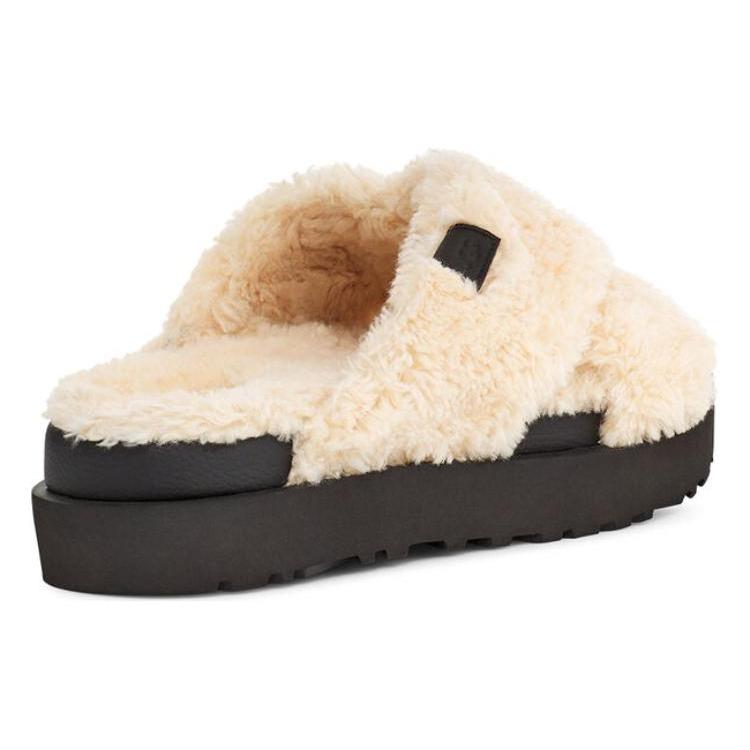 UGG Fuzz Sugar Cross Slides 1135131-NBLC