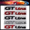 3D Автостайлинг GT LINE для Бокового Крыла Автомобиля, Наклейка-Шильдик для Багажника, Эмблема, Значок
