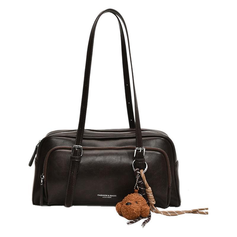 Autumn and Winter New High-end Retro Baguette Bag Niche Underarm Bag Commuting Versatile Large-capacity Portable Shoulder Bag