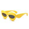 Cotton Duck Bill Face Mask & Yellow Frame Glasses Breathable Funny Party Set, Halloween Costume