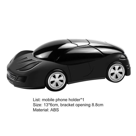 Держатель для мобильного телефона вращающийся в форме автомобиля 360 градусов стабильный зажим модель автомобиля мобильный