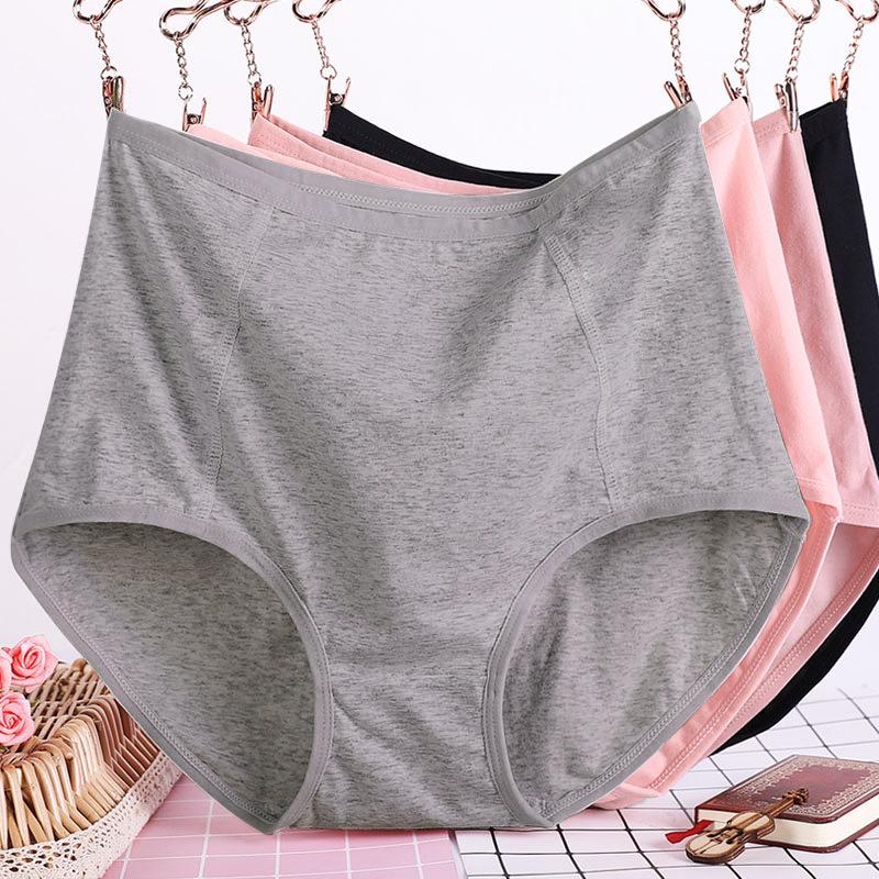 Большие размеры женские летние облегающие трусы Mom Comfort