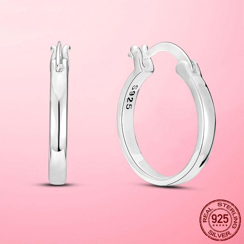 Горячие серебряные серьги-кольца 925 пробы, серебряные серьги-кольца с геометрией дельфина и следом для женщин, модные женские ювелирные изделия, подарок