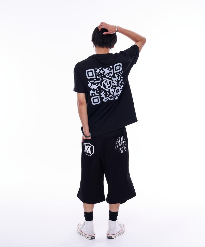 Футболка с QR-кодом Yunae (черный)