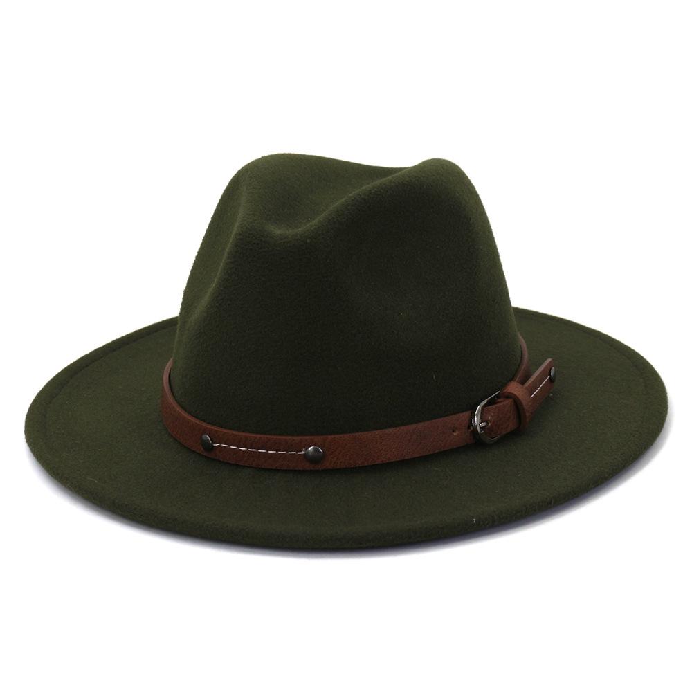 Зимняя шляпа-федора для женщин 59-61 см, мужская панама, валяные джазовые шляпы, новая кепка-трилби-церковь, сомбреро-де-мухер
