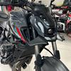 Motorcycle Accessories Black Naked Front Downforce Spoiler Winglet Aerodynamic Wing Kit Spoiler For YAMAHA MT 07 2021 2022 2023