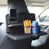 Dining Table Drink Holder Car Interior Storage Shelf Car Folding Food Cup Tray Backseat Cup Holder Auto Accessories