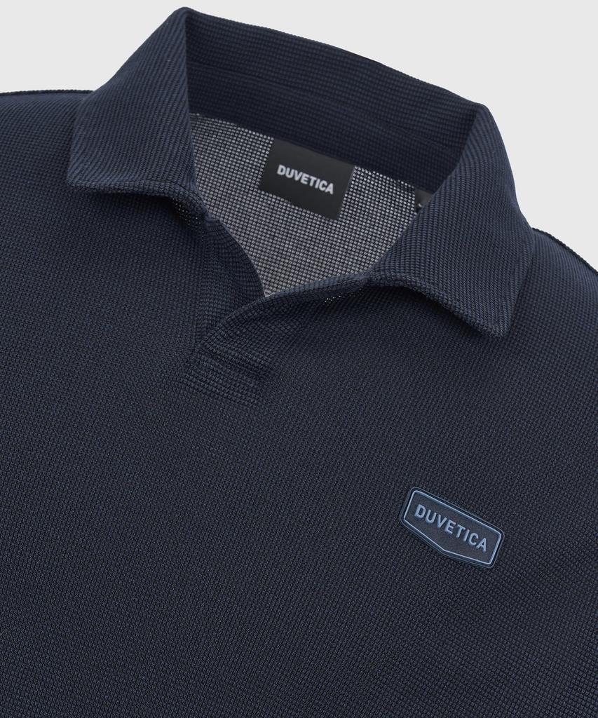 DUVETICA Trentino (Dark Navy) (Men'S Short-Sleeve Polo Shirt)