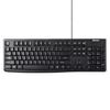 Buffalo USB Wired Standard Keyboard with US English BSKBU108ENBK with Windows and Layout, Black, (Compatible PS4)