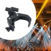 Folpus Stage Light Clamp, Moving Head Beam Clamp, Stage Light Clamp Hook, Stage Light Accessory for Effect Lights, Pub Spotlights, Black