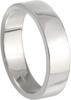 Gin No 5mm Width Plain Flat Silver 925 Ring Ring Simple Ring [Shinjuku Kura] No. 7-29 (No. 23) Men's Men's