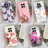 Чехлы для телефонов Oppo Realme 12 13 V60 C63 Narzo N61 Reno12 F A3 A40 A60 F27 Shell Popular Butterfly Fancy Flowers TPU Clear Silicone Case для OPPO