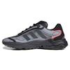 Ozweego Pure Black Grey Unisex Sneakers Core-Black Grey-Six Solar-Red G57952