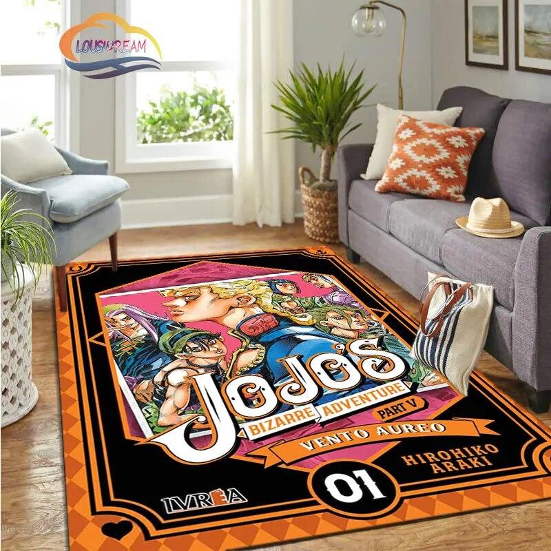 JoJo's Bizarre Adventure Stone Ocean серия Аниме Ковер и коврик для гостиной, украшение большой площади, коврик для дивана, коврик для спальни.