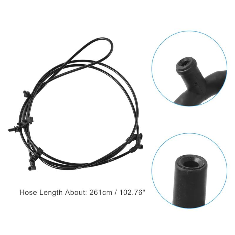 55079200AB 55079200AC Car Front Windshield Washer Nozzle Hose For Jeep Grand Cherokee For Dodge Durango 2011-2018 55079200AD