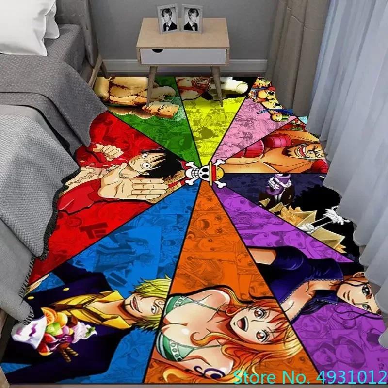Anime Cartoon One Piece Luffy 5th Gear Rug Carpet Living Room Bedroom Bedside Soft Comfortable Children Kids Anti Slip Floor Mat