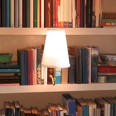 Книжная лампа Винтажная настольная лампа Световая полка для книг Уникальная декоративная полка-лампа для гостиной Домашний декор Подвесной