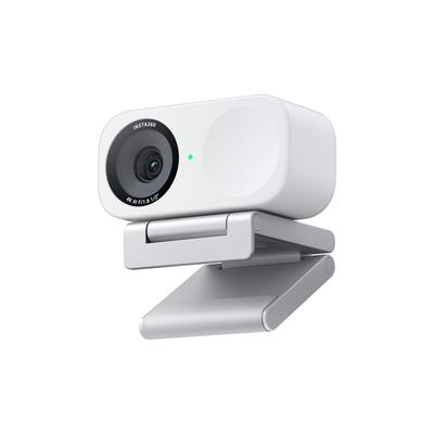 Веб-камера Insta360 Link 2C Standard Edition Арктический белый 4K для дюйм шумоподавление ИИ управление жестами полезна для видеоигр можно использовать с - ПК/Mac,