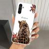 Розовый чехол с леопардовым принтом для Samsung Galaxy A17 A16 A37 A26 A36 A57 A56 A15 A25 A35 A55 A14 A24 A34 A54 A13 A23 A33 A53 Gal