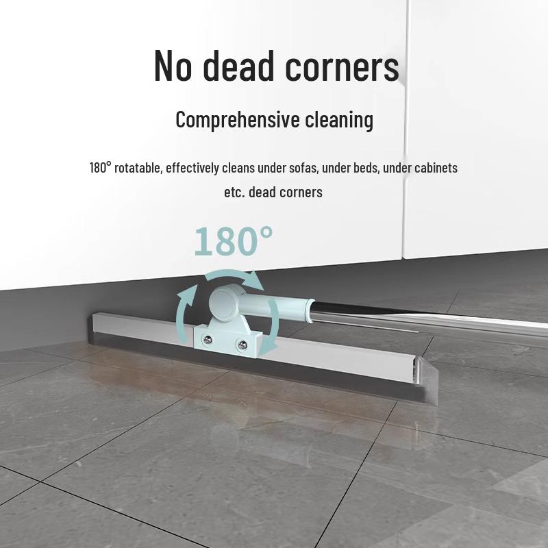 Волшебная силиконовая швабра двойного назначения: Влажная уборка для полов ванной и туалета