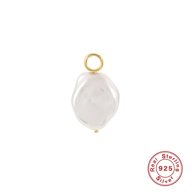 Серьги-шармы из стерлингового серебра S925, подвеска-шарм, серьги-подвески, аксессуары для серег, серьги для работы, подвеска-серьга, женские