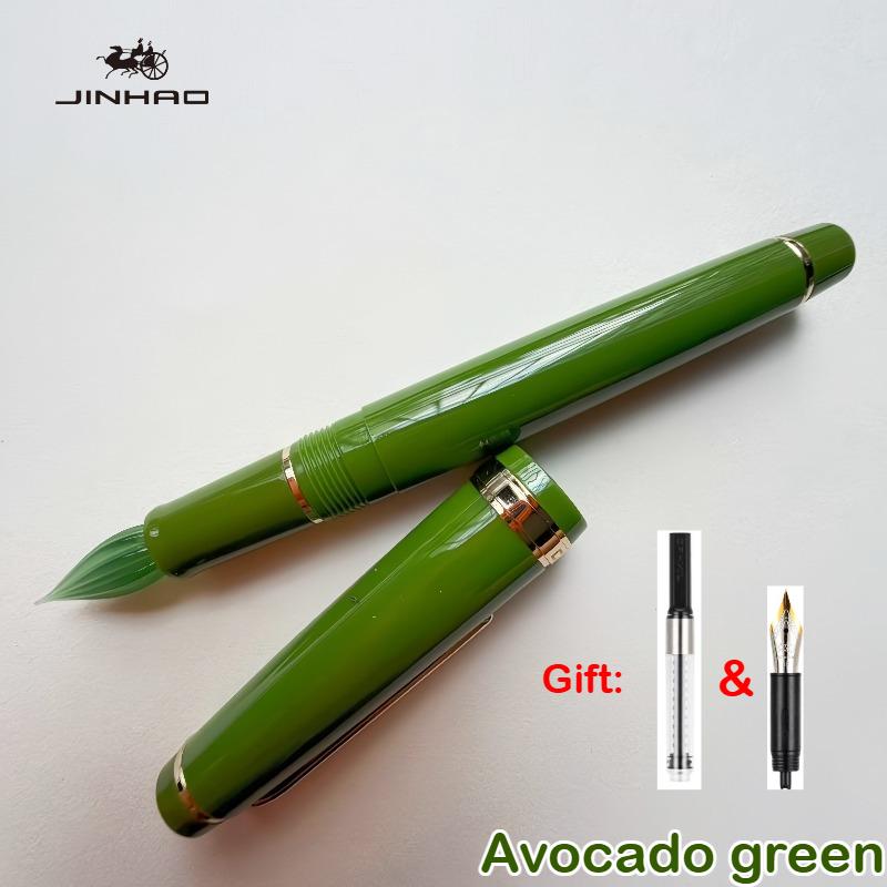 JINHAO 82 Стеклянные перья для каллиграфии с пером для авторучки, конвертеры для чернил, канцелярские товары, школьные принадлежности