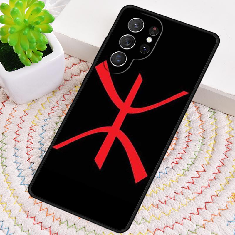 Amazigh Symbol Berber Academy Phone Case for Samsung Galaxy note 10 pro S26 Ultra S23 S24 FE S25 S21 S22 PLUS shockproof Cove