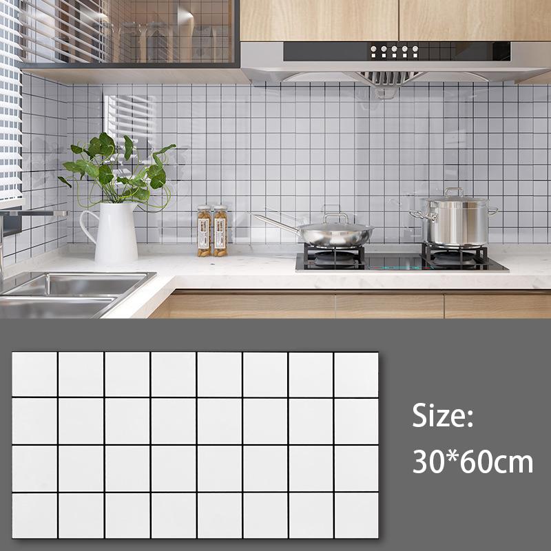 Алюминиевая пластиковая доска, настенная паста, 3D самоклеящиеся обои, имитация керамической плитки, наклейка на стену