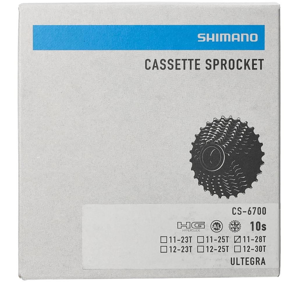 Звездочка SHIMANO ULTEGRA Ultegra ICS670010128 Серебряная CS-6700 11-12-13-14-15-17-19-21-24-28T