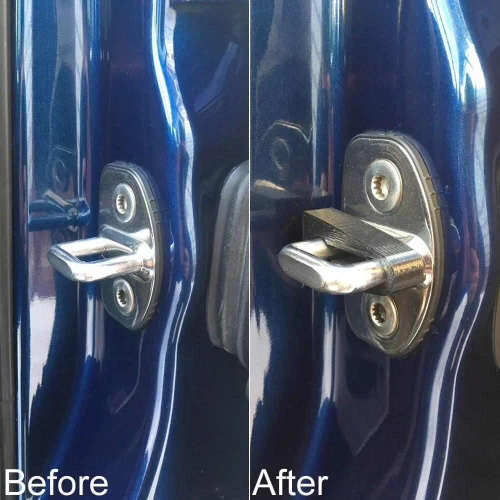 4X Car Sound Deadener Damper Door Lock Buffer Deadening Damping For Nissan Qashqai J10 J11 2006 - 2023 Replacement Accessories