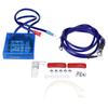 Universal Fuel Saver Voltage Stabilizer Regulator Kit W 3 Earth Ground Cables for Car Truck