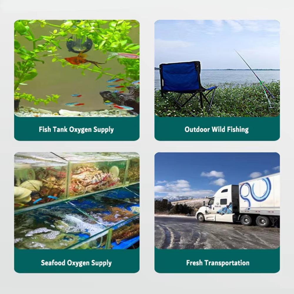 Регулируемый аквариумный кислородный воздушный насос с двойным шлангом, кислородный аэратор, водный террариум, фильтр для аквариума