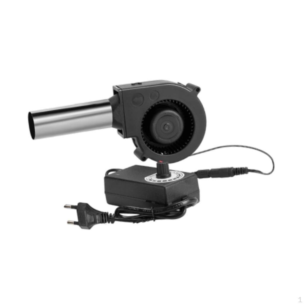 BBQ Blower Fan EU Standard 100240V for Barbecues Fire Bellow Cooking Picnic
