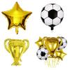 Trophy Balloon Decorative Inflatable Attractive Party Supplies Aluminum Film Trophy Shaped Party Balloon for Party