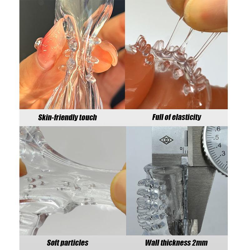 Многоразовый удлинитель пениса, кольца для члена, задержка эякуляции, презервативы для пениса, рукав для члена, насадка на головку, увеличение, секс-игрушки для мужчин