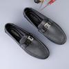 Fashion Genuine Leather Man Loafers Handmade Business Casual Shoes for Men Boat Shoes Slipon Driving Flats Male Leisure Walk Moccasins