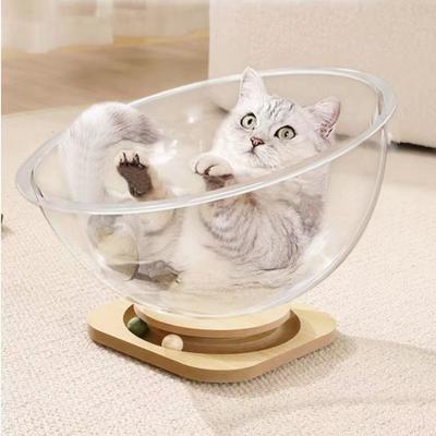 Космическая капсула для кошек, кровать для кошек, универсальные игрушки для кошек Four Seasons