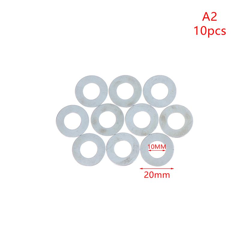 Circular Saw Blade Reducing Conversion Rings 10Pcs 10-32mm Easy Install Adapters for Angle Grinder Cutting Disc Carpenter Woodworking Tools