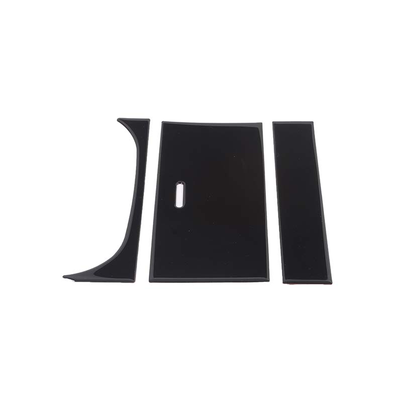 For Jaguar F-Type 2013-2024 Soft Carbon Fiber Car Central Control Water Cup Swtich Panel Decorative Trim Sticker Car Accessories
