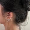 Mona Flower Non-Piercing Ear Cuffs: Elegant Designer Earrings for Women