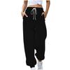 Corduroy Pants For Women Fashion Pockets Elastic Waist Drawstring Jogger Pants Outdoor Casual Sweat Pants