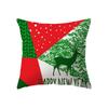 Украшение дома Рождественская тема с принтом наволочка для дома, гостиной, дивана, декоративная подушка, наволочка