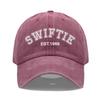 Бейсболка с вышивкой Swiftie 1989 для мужчин и женщин, унисекс, из стираного хлопка, панамка, кепка от солнца, подарок фанатам, для активного отдыха, дропшиппинг