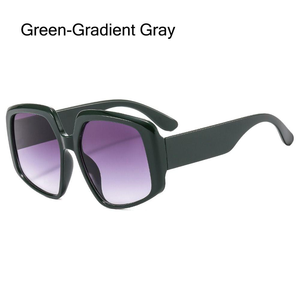 Trendy Fashion Large Shades Goggle Women's Oversized Sunglasses Square Sun Glasses
