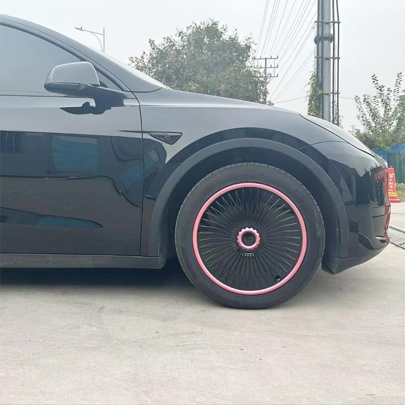 Защитные колпаки ступиц 19-дюймовых колес Tesla Model Y: Защитные чехлы от царапин, от истирания, износостойкие
