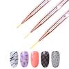 LINMANDA Nail Art Pen Set 5 Pieces Nail Art Dot Drill Pens and 3 Line Nail Art Detail Painting Brush Nail Art Design Tools